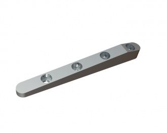 Barra de amasado para disco rotor 237x29x22, Premium Line, 4 taladros avellanados, versión X para Herbold Meckesheim GmbH 