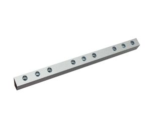 Barra de sujeción para cuchilla de rotor derecha 739x65x45, 6 perforaciones, 3x rosca M16 para Tria 