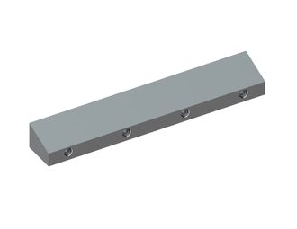 Barre de serrage 519x80x62, version P4 pour Previero 