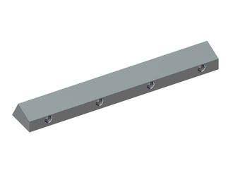 Barre de serrage 519x83x51, version P4 pour Previero 