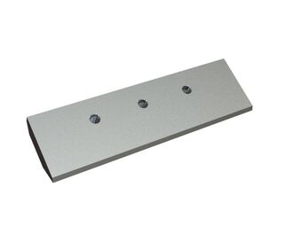 Barre de serrage gauche 419x122.5x38, 3 trous avec lamage oblong 48x40/33x28 pour Vecoplan 