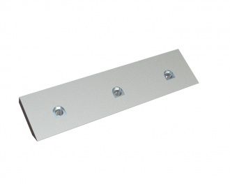 Barre de serrage pour couteau de rotor 320x80x20, 3x filetage M16 pour Hosokawa Alpine AG 
