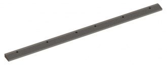 Barre d'introduction côté couteau 1620x80x35, 6x M20 pour MeWa | Ehehalt | Andritz MeWa | THM Recycling Mewa UG 1608