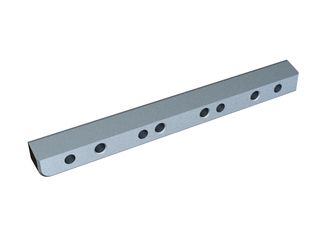 Barrette de raccordement gauche 399x39x32 pour Eldan MPR