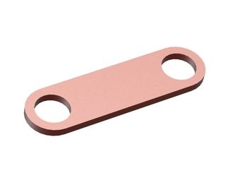 Base for counter knife 91x4x25 Hardox for Eldan Recycling 