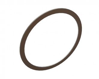 Bearing locating ring Ø400x6 for Lindner Recyclingtech Lindner Jupiter