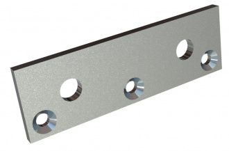 Cale gauche pour support de couteau 173x55x8, Hardox pour Lindner Recyclingtech 