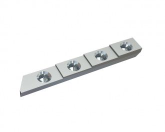 Capuchon pour couteau stator droit 344x45x45 pour Eldan Recycling Eldan MPR 120