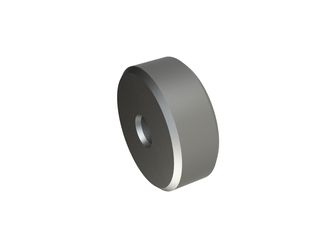Centering bolt Ø60x23, M16 thread, structural steel for Vecoplan Vecoplan VEZ