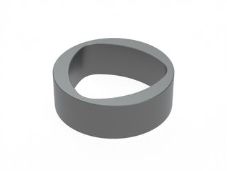 Centre spacer ring Ø206x67 for MeWa | Ehehalt | Andritz MeWa | THM Recycling 