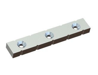 Cesoia a coccodrillo 325x55x26, PremiumCut, 3x filettatura M16 