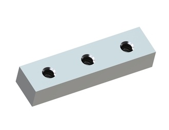 Cesoia per rottami 200x50x35, 3x filettature M18 