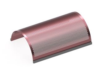 Cesta de criba 1264 ancho, espesor t=10 perforación Ø15, ligamento 5, Hardox para Artech Recyclingtechnik GmbH 