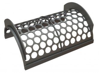 Cesta de criba 1280 ancho, espesor t=15 perforación Ø100, ligamento 15, Hardox para Artech Recyclingtechnik GmbH 