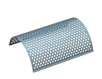 Cesta de criba 710 de ancho, espesor de la placa de criba t= 6 perforación Ø8, barra 4, acero inoxid para Zerma | AMIS 