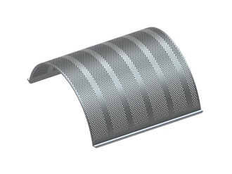 Cesta de criba 788 de ancho, espesor de la placa de criba t=10 Perforación Hardox Ø8, alma 4 