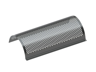 Cesta de criba de 1039 de ancho, espesor de la placa de criba t=5 perforación Ø16, barra 8 