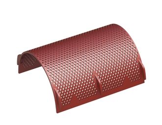 Cesta de cribado 835 mm de ancho, espesor de chapa perforada t=15, perforación Ø16 nervio 10, Hardox para Vecoplan 