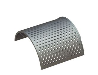 Cestello vaglio 585 larghezza, spessore t=20 foratura Ø20, legamento 20 per Netzsch-Condux Mahltechnik GmbH 