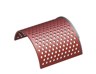 Cestello vaglio 585 larghezza, spessore t=20 foratura Ø30, legamento 20, Hardox 