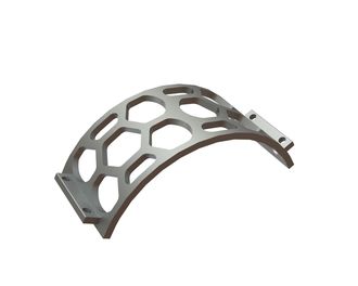 Cestello vaglio larghezza 360, spessore t=25, perforazione esagonale tra piani 142, ligamento 27,5 per Lindner Recyclingtech Lindner Jupiter