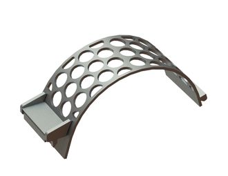 cesto colador 340 ancho, espesor de la placa de cribado t=15 perforación Ø85, puente 16 para Lindner Recyclingtech 