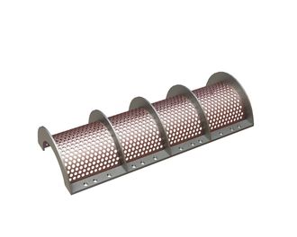 Cesto vagliante 1322 mm di larghezza, spessore lamiera forata t=8, foratura Hardox Ø20 legamento 7 per Vecoplan Vecoplan VAZ 1300