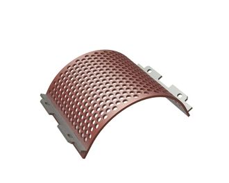 Cesto vagliante 414 mm di larghezza, spessore lamiera forata t=10, foratura rotonda Ø20 legamento 7 per Vecoplan Vecoplan V-ECO 1700
