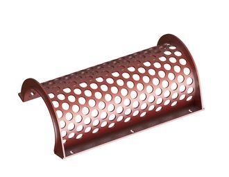 Cesto vagliante 620 mm di larghezza, spessore lamiera forata t=6, foratura Ø30 legamento 10, Hardox per Untha 