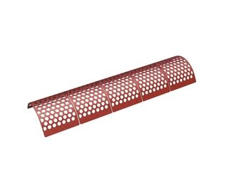 Cesto vagliante a 5 pezzi, larghezza 2520 mm, spessore t=12, foratura Ø50 legamento 16 per Vecoplan Vecoplan VAZ 2500