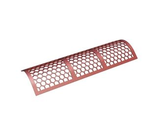 Cesto vagliante, larghezza 2900, spessore t=25, perforazione a nido d'ape 100, ligament 18, Hardox per Eggersmann 