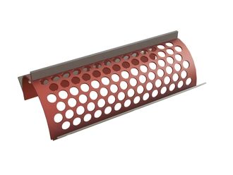 Cesto vagliante, larghezza 594 mm, spessore lamiera forata t=5, foratura Ø30 legamento 8.5, Hardox per Weima Maschinenbau GmbH 