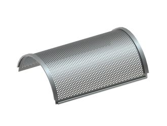 Cesto vagliante, larghezza 755, spessore lamiera t=10+10, perforazione Ø12, ligamento 4 per Herbold Meckesheim GmbH 