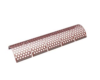 Cesto vagliante smontabile a 5 pezzi, larghezza 2520 mm, spessore lamiera forata t=12 per Vecoplan Vecoplan VAZ