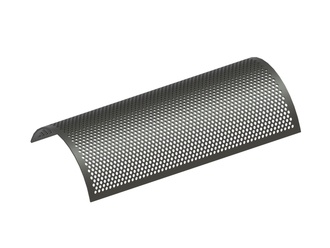Chapa de criba, ancho 622, espesor de chapa t=5, perforación Ø8, nervio 3, Creusabro para Hellweg Maschinenbau GmbH & Co. KG 