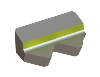 Chopper knife 160x96x69 StandardCut, W9 version for Eldan Recycling 