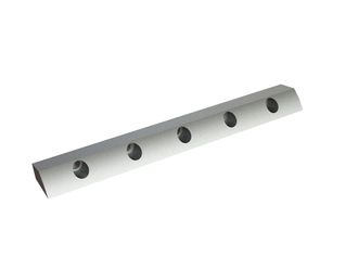 Clamping bar 399x50x31, 5 countersunk holes, 2x M12 thread for ZERMA America LLC 