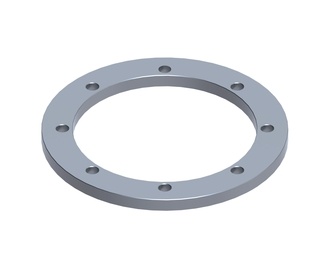 Clamping ring for safety coupling Ø258 for Lindner Recyclingtech 