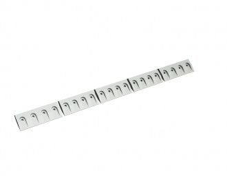 Clamping strip 5-part 1991x170x48, version 60 for Vecoplan LLC (Retech) Vecoplan VAZ 160/200