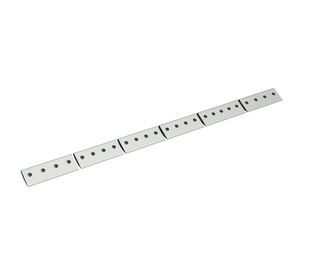 Clamping strip 6-part 2486x170x48, version 60 for Vecoplan LLC (Retech) 