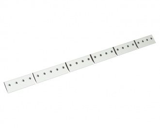 Clamping strip 6-part 2487x170x48, version 80 for Vecoplan Vecoplan VAZ