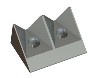 Clamping wedge for knife holder 142x92x59 for Herbold Meckesheim USA - Resource Recycling Systems Inc. 