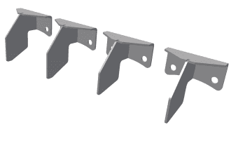 Cleaning plate rotor 4-piece for Vecoplan LLC (Retech) Vecoplan VVZ 190 Taifun