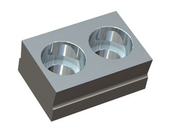 Clearing knife 90x60x37 PremiumCut, W9 version for Zeno Zerkleinerungsmaschinen 