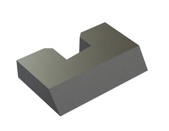 Coltello 150x85x30, versione LW destra, Creusabro per Lindner Recyclingtech 