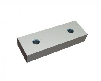 Coltello 172x57x28, Premium Line, 2x filettatura M16, versione W per Lindner Recyclingtech Lindner Komet HP