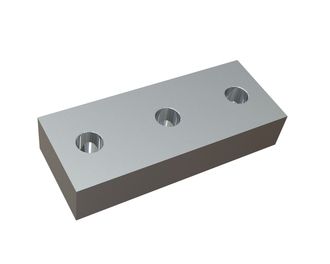 Coltello 195x78x38 Premium Line, 3 fori, versione X per Artech Recyclingtechnik GmbH 