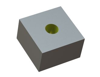 Coltello 50x50x30, Eco Line, filettatura M16, versione Y per Lindner Recyclingtech 