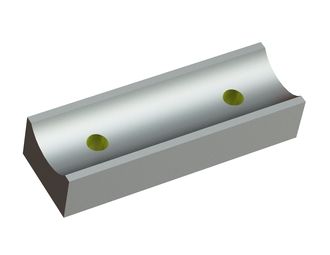 coltello cavo 172x57x35 Eco Line per Lindner Recyclingtech 