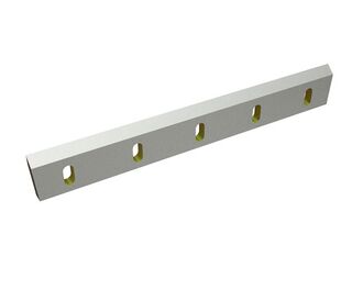 Coltello del rotore 740x100x22, Eco Line, bordo tagliente 50°, 5 fori lunghi, variante W per Herbold Meckesheim GmbH 